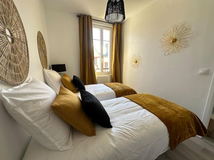 « Maison Sauge » Et Son Jardin Deauville Extérieur photo